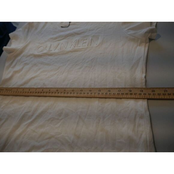 CALVIN KLEIN Women's Logo Tee L #1710-B5 - Picture 7 of 8